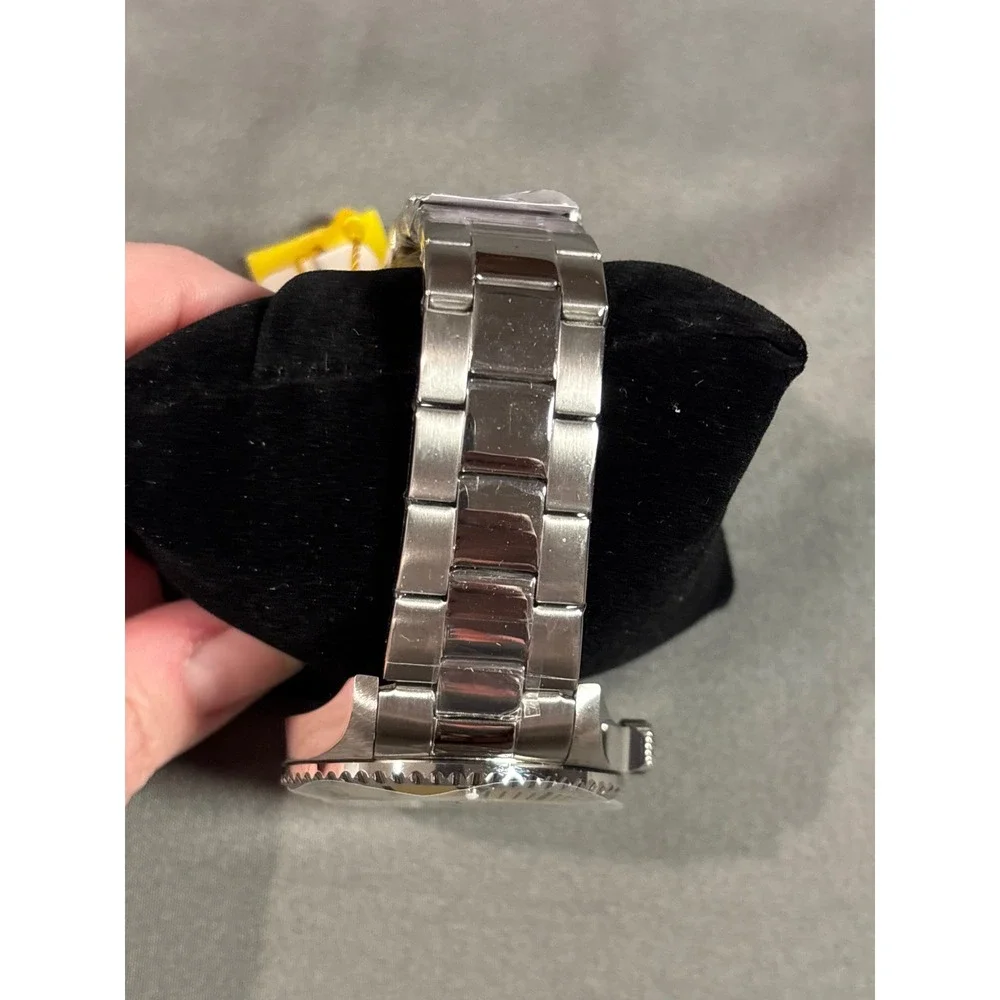 Invicta Pro Diver Mens Watch Gold Dial Stainless Steel Bracelet New 30022